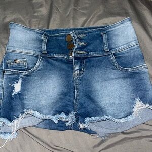 Colombian Jean shorts !!!